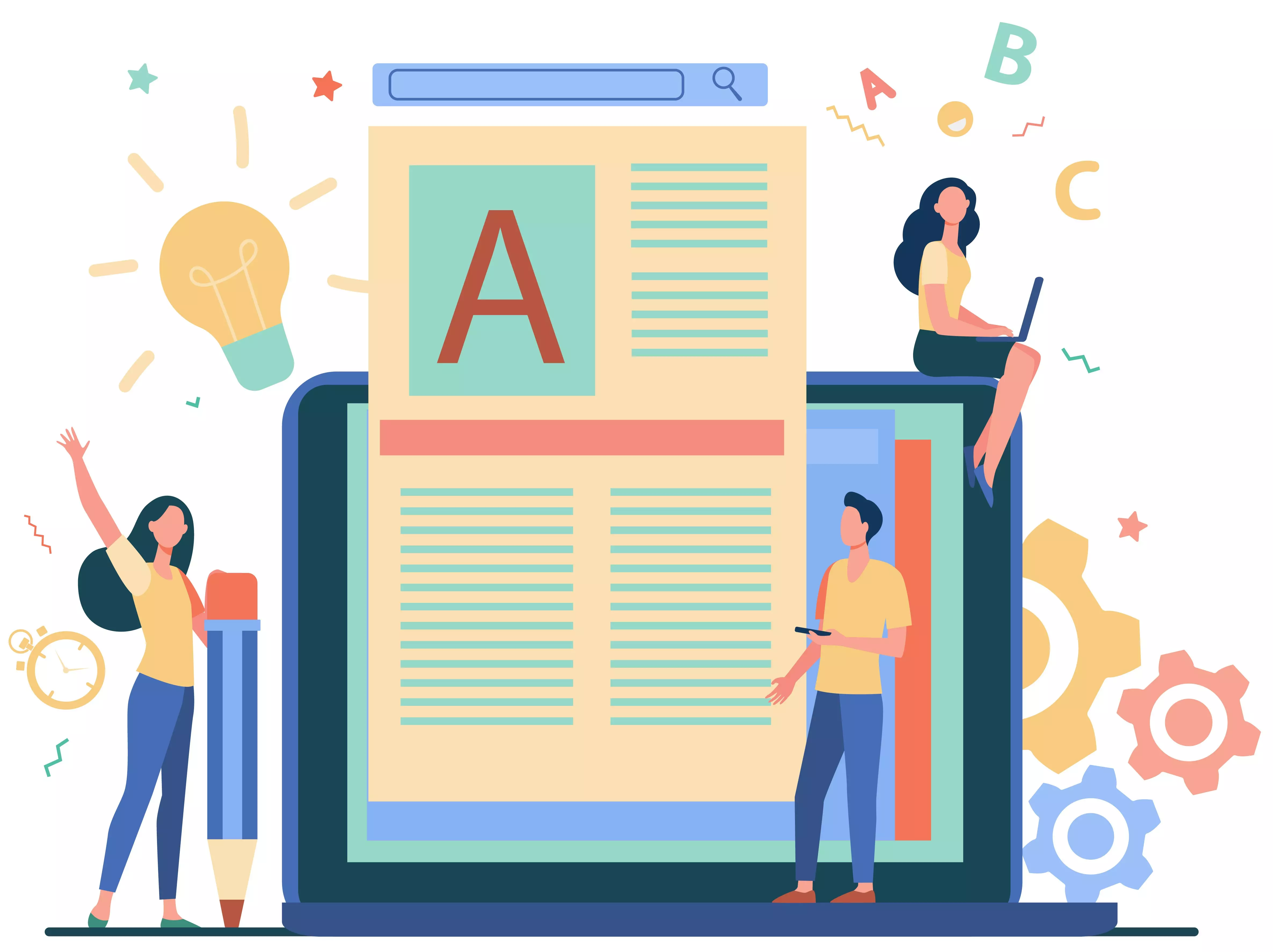 Dynamic and trendy content helps to retain readers and customers. 